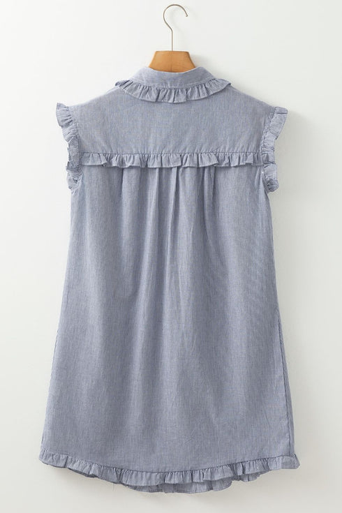 stripe-frilled-ruffled-cap-sleeve-button-up-mini-dress OhSoStyled - Sophia's Style in -7
